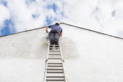 Peinture extérieure à Gelles — façades et ravalement